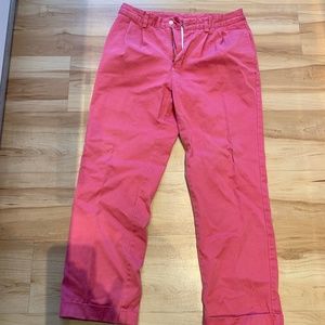 Vineyard Vines salmon colored khaki pants